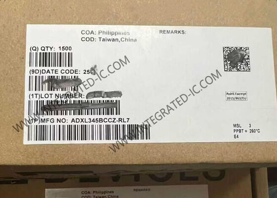 ADXL345BCCZ Τριών Αξόνων Ψηφιακός Αισθητήρας Επιταχυνσιομέτρου Εξαιρετικά Χαμηλής Κατανάλωσης με Ψηφιακή Έξοδο