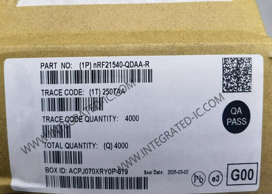NRF21540-QDAA-R Μοντέλος ασύρματης επικοινωνίας 2,5 GHz RF Front End 16-QFN