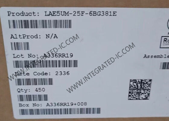 LAE5UM-25F-6BG381E Πεδίο Προγραμματισμένη Πύλη Αρέα LA-ECP5 FPGA Τσιπ FBGA381 Επιφανειακή τοποθέτηση