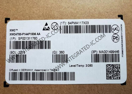 XMC4700-F144F1536 AA 32-bit βιομηχανικός μικροελεγκτής MCU με 1536kB Flash και 6 x CAN Node