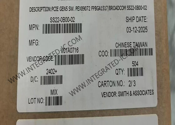 SS22-0B00-02 Integrated Circuit Chip PCI Express Switch με υποστήριξη 72-Lane PCIe 5.0
