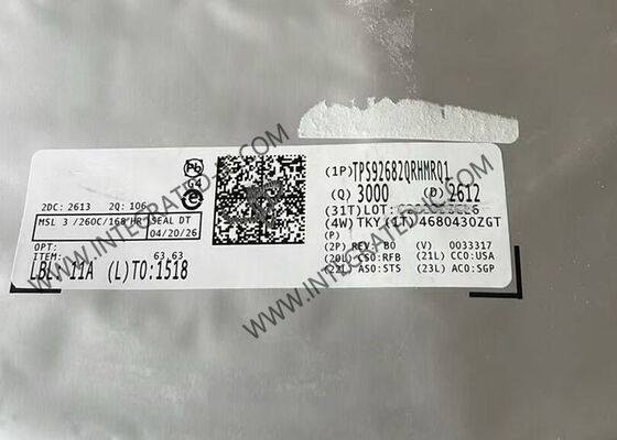 Συμπληρωμένο κύκλωμα ΤΡΙΠ TPS92682QRHMRQ1 65V Δύο κανάλια LED οδηγοί φωτισμού