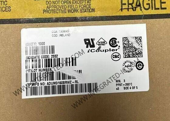 ADUM3160BRWZ 2500Vrms 1-Channel USB Digital Isolator IC Chip σε συσκευασία SOIC-16
