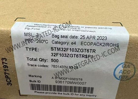 Μικροελεγκτής 32-Bit STM32F103ZGT6TR 72MHz Μονοπύρηνος LQFP-144 MCU