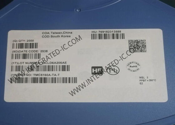 Συμπληρωμένο κύκλωμα τσιπ TMC5160A-TA-T 20A Αυτοματοποίηση διπολικός οδηγός κινητήρα