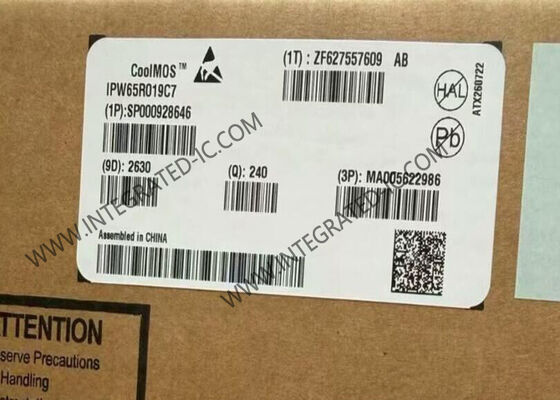 IPW65R019C7 650V 75A CoolMOS C7 N Channel Power MOSFET Transistor Ολοκληρωμένο Κύκλωμα Chip για Μεταγωγές Υψηλής Ισχύος